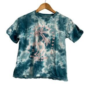 Pensacola Beach "Endless Summer Paradise" Tie Dye Tee Youth Medium